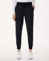 Jaanuu® Women's Silex Knit Waist Scrub Joggers Petite Sizes