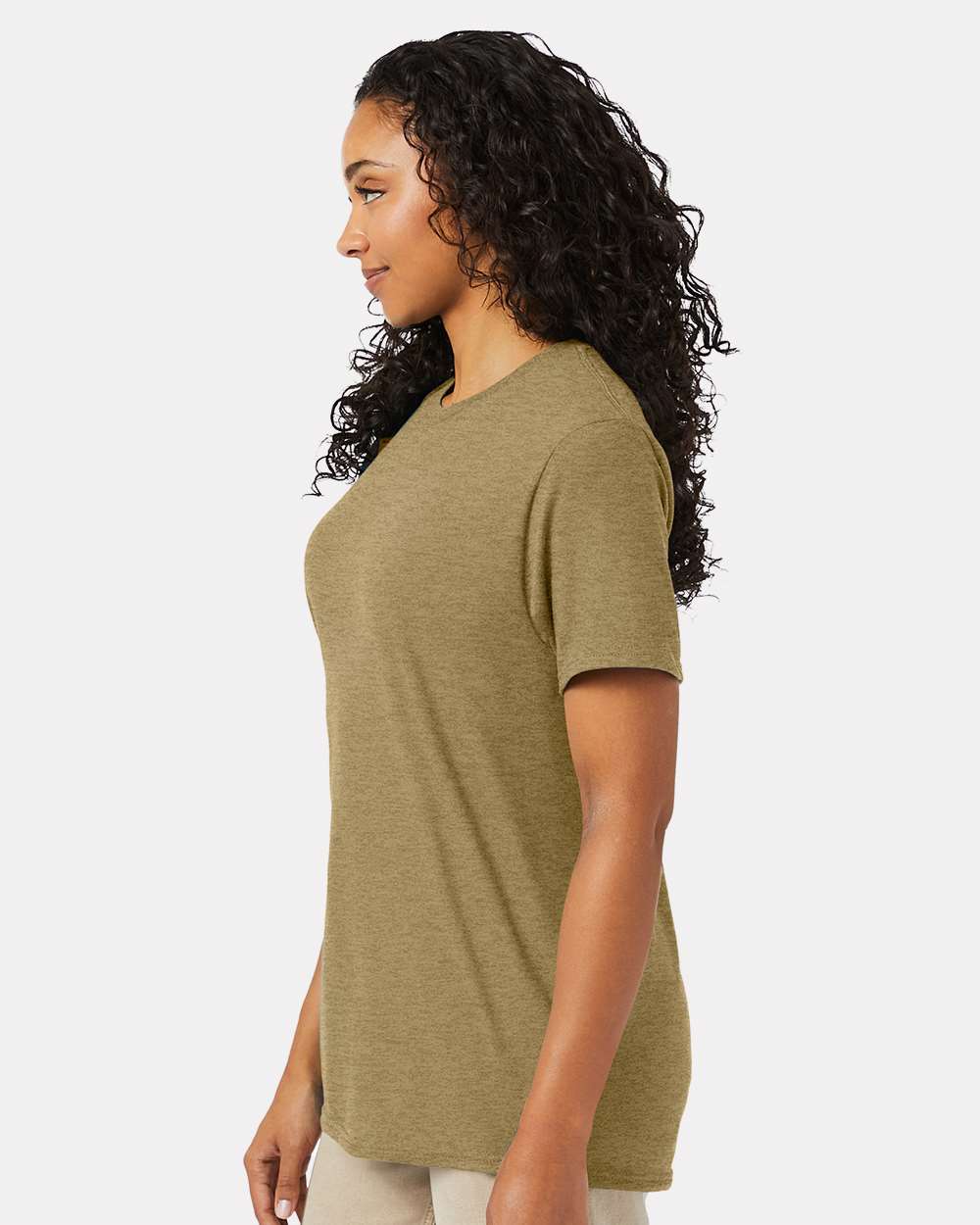 Hanes® Perfect-T Soft Cotton Crewneck Short Sleeve T-Shirt