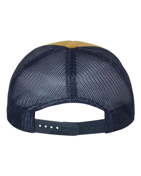 Richardson Troutdale corduroy trucker cap with mesh back