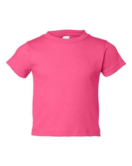 Rabbit Skins® Toddler Cotton Jersey Crew Neck Short Sleeve Tee - 3301T