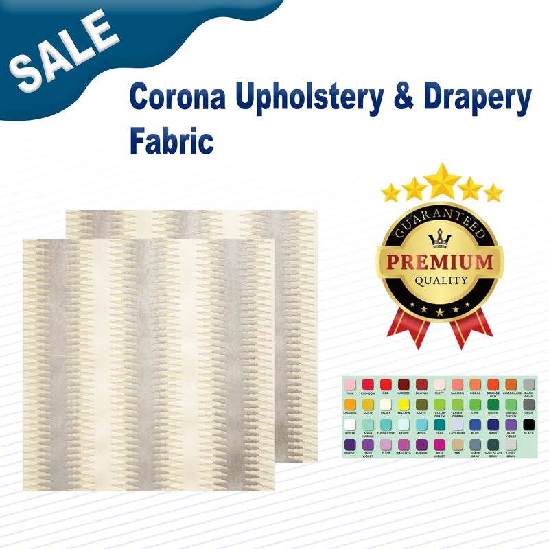 1 Yard Corona Upholstery & Drapery Fabric