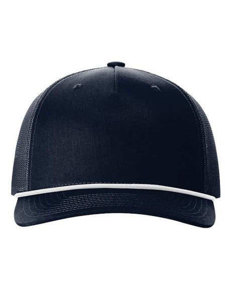 Richardson® Five Panel Trucker with Rope Cap