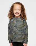 RADYAN® Toddler Classic Crewneck Long Sleeve Fleece Sweatshirt