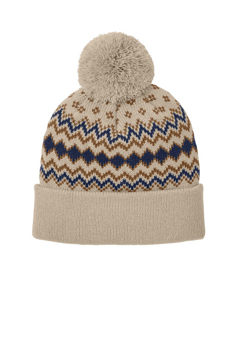 Port Authority® Alpine Pom Beanie