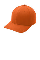 Port Authority® Flexfit® Cotton Twill Cap Structured Mid Profile Stretch Fit Silver Underbill