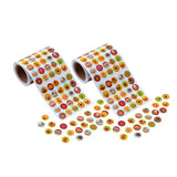 Mini Thanksgiving Sticker Roll 1000 Pieces
