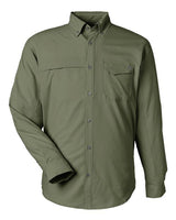HUK® Men’s Performance Fishing Shirt with Pockets Breathable Sun Protective and Moisture Wicking