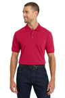 Port Authority® Heavyweight Cotton Pique Polo