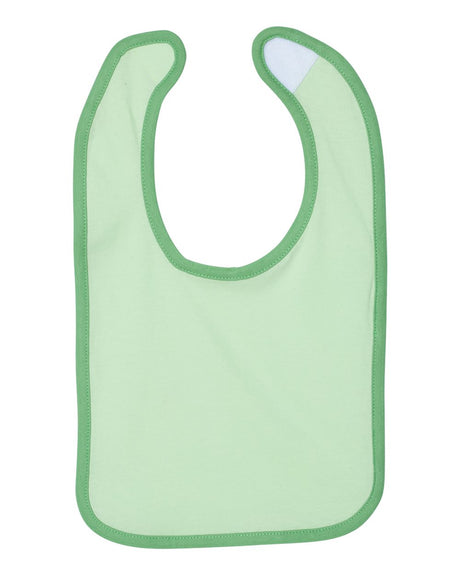 RADYAN® Infant Contrast Trim Premium Jersey Bib - 1004