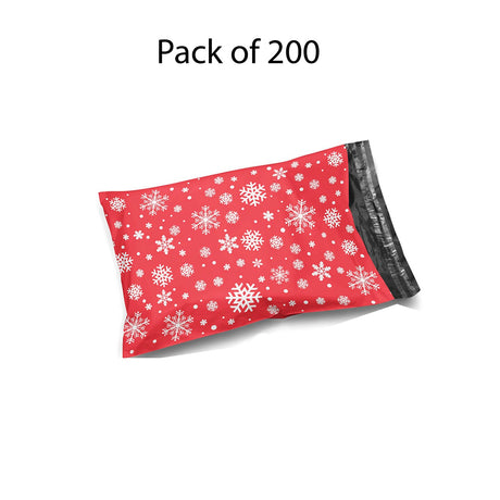 Poly Bag Mailer 10" x 13" Glossy Multi Design Envelopes | Premium Plastic Mailing & Courier Bags