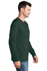 Port & Company® Crewneck Long Sleeve Core Cotton Tee
