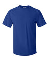 Hanes® Authentic Crewneck Short Sleeve Pocket T-Shirt