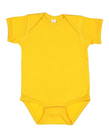 Rabbit Skins® Infant Fine Jersey Bodysuit Soft Cotton Baby One-Piece with Snap Closure