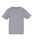 RADYAN® Infant Fine Jersey Short Sleeve Crew Neck Tee