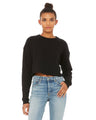 Bella + Canvas® Ladies Cropped Fleece Crew