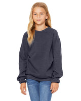 BELLA + CANVAS® Youth Sponge Fleece Crewneck Sweatshirt