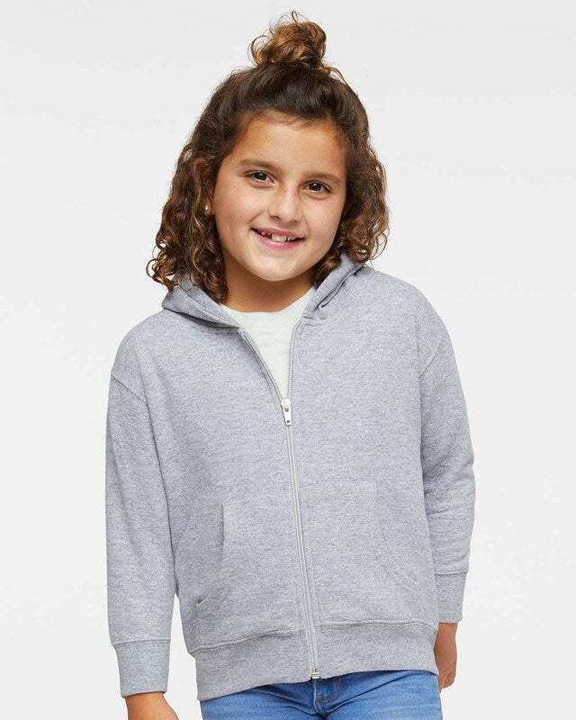 RADYAN® Durable Toddler Zip Fleece Hoodie