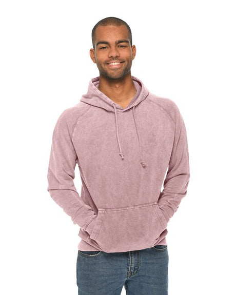 Lane Seven® Vintage Raglan Hooded Sweatshirt