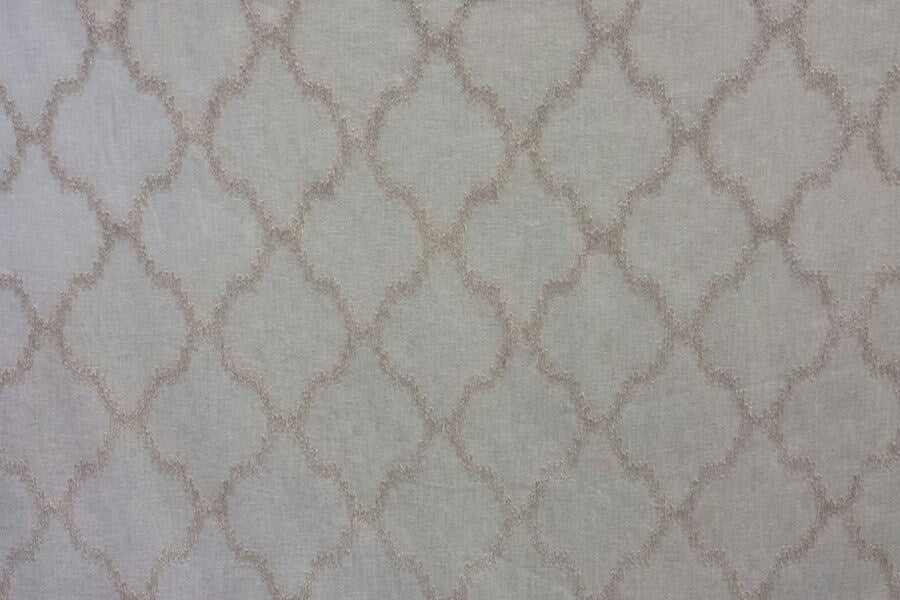 1 Yard Embroiderette Polyester Fabric with Repeat