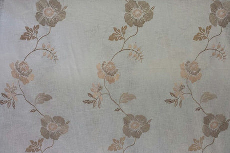 1 Yard Embroideret Polyester Fabric with Vertical Repeat