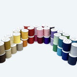 200 Yards Bright Blue Polyester Thread Small Spool for Stitching and Quilting