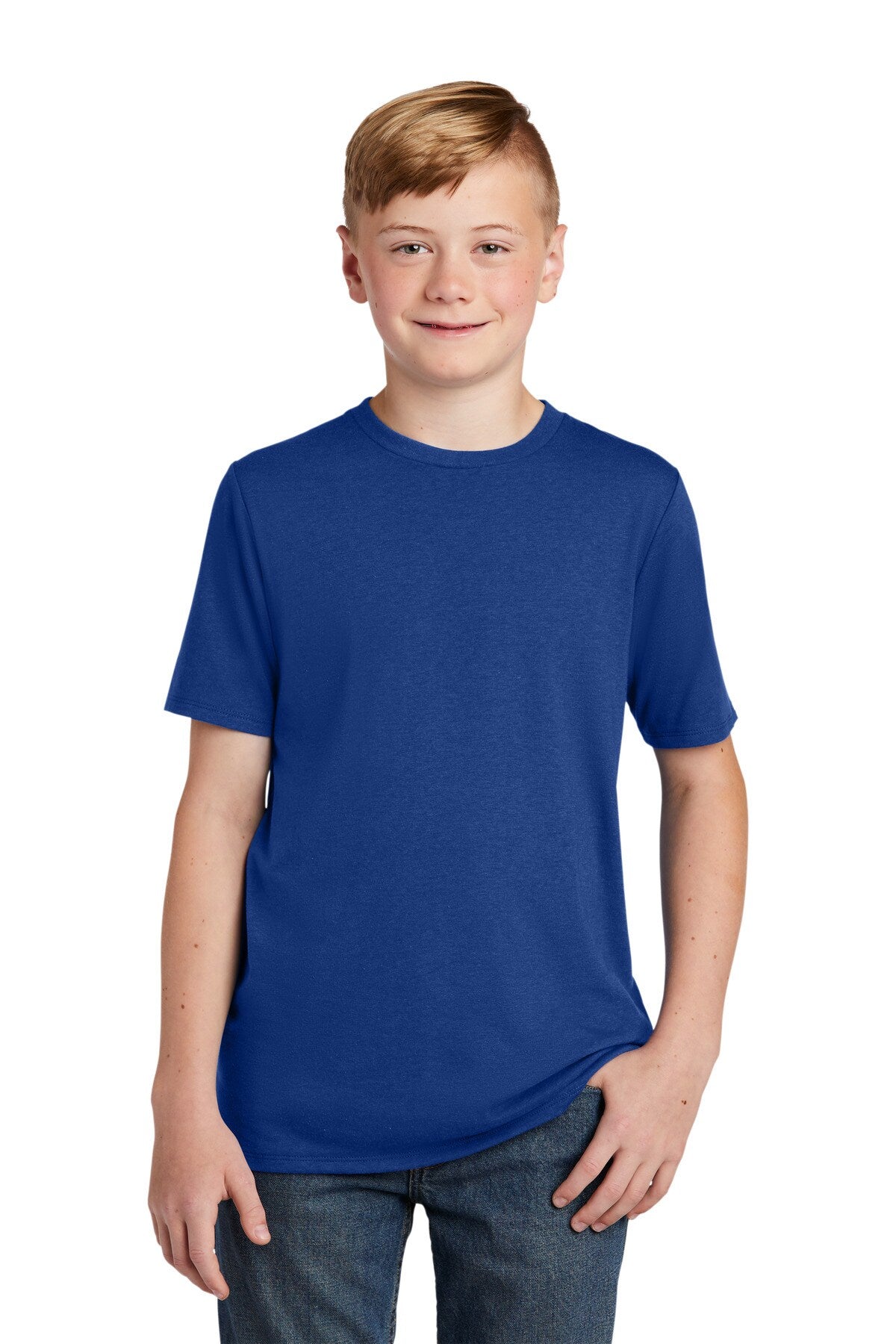 District ® Youth Perfect Short Sleeve Crewneck tri tee