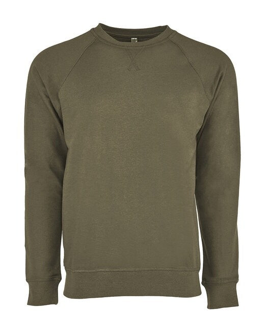 Next Level® Laguna French Terry Raglan Long Sleeve Sweatshirt