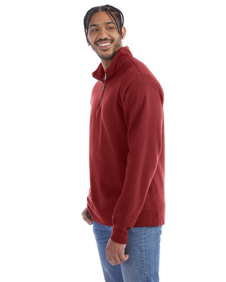 ComfortWash by Hanes® Quarter Zip Sweatshirt