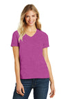District® Women’s Perfect Blend Short Sleeve CVC V-Neck Tee