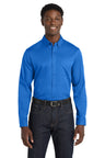 Port Authority® Long Sleeve SuperPro React Twill Shirt