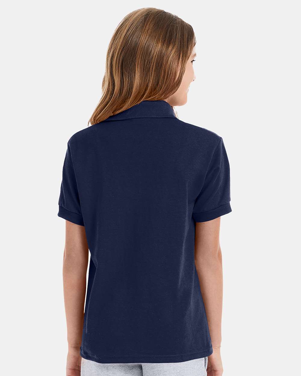 12 Pack: Hanes® - Youth Ecosmart Jersey Polo