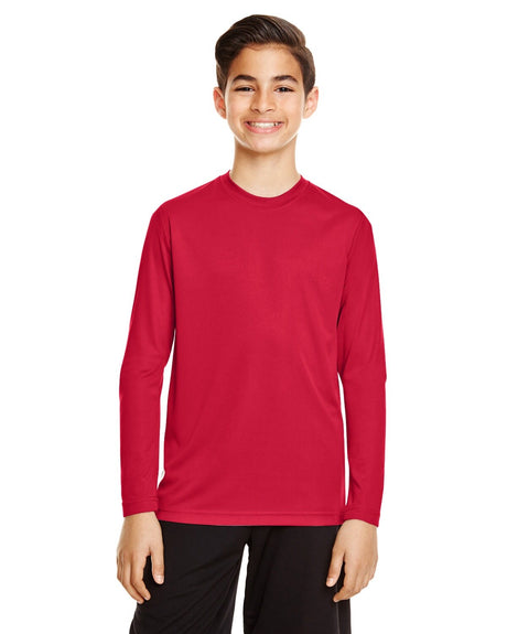 Team 365® Youth Zone Performance Long-Sleeve T-Shirt