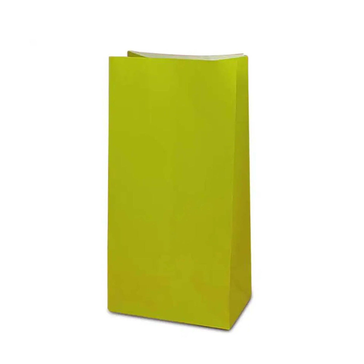 Colored Paper Packaging Bags 4 5/8'' x 2 3/8'' x 8 3/16''