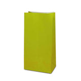 Colored Paper Packaging Bags 4 5/8'' x 2 3/8'' x 8 3/16''