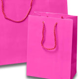 Glossy Euro Totes Compact Size 4 3/4'' x 2 3/4'' x 6 3/4'' for Boutique Packaging