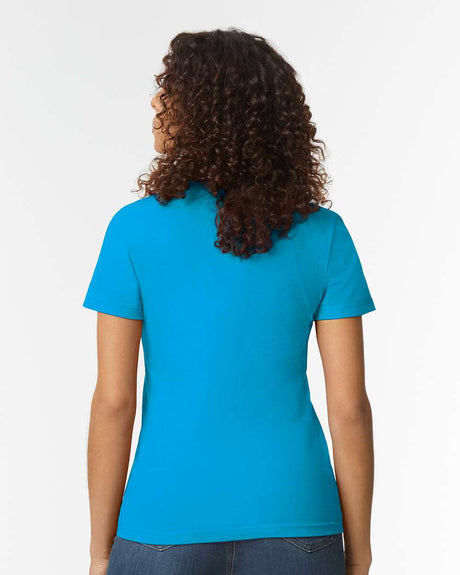 Gildan Women’s Midweight Crewneck T-Shirt | Soft Cotton Tee USA