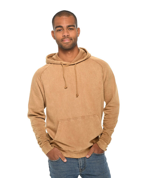 Lane Seven® Vintage Raglan Hooded Sweatshirt