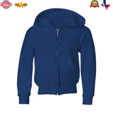 JERZEES® NuBlend Youth Full Zip Hooded Sweatshirt