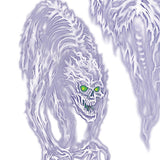 Scary Spirit Props Halloween Ghostly Wall Decorations Seasonal Decor 31/39 Inch