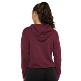 BELLA + CANVAS® Women’s Crop Fleece Long Sleeve Hoodie Sweatshirt