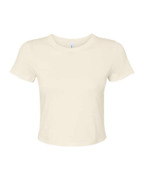 BELLA + CANVAS® Women's Micro Rib Short Sleeve Baby Tee