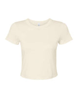 BELLA + CANVAS® Women's Micro Rib Short Sleeve Baby Tee