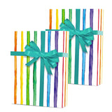 Striped Gift Wrap 24" x 833' Roll 60 lbs