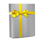 Pale Silver Embossed Metallic Wrapping Paper 30" x 833" Jumbo Roll