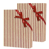 24"x 417' Striped Wrapping Papers for Festive Cheer