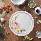 8 Count Garden Party Pastel Floral Paper Dinner Plates 10 Inch Spring Wedding