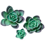 Purple Succulents Gum Paste Flowers