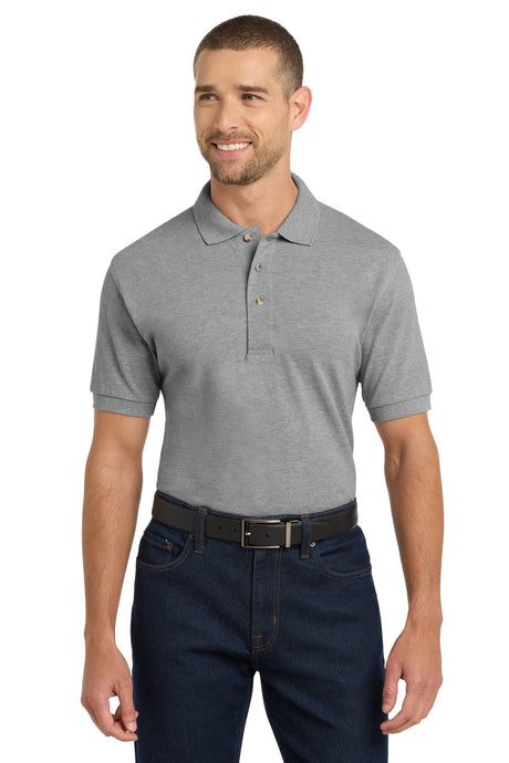 Port Authority® Heavyweight Cotton Pique Polo