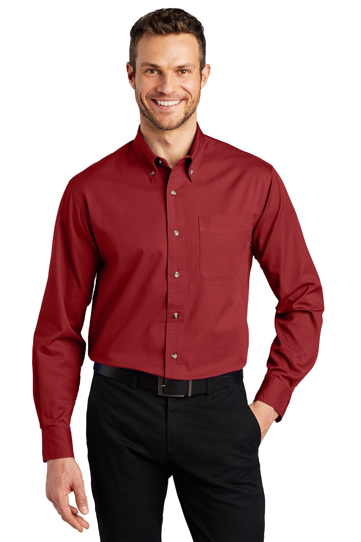 Port Authority® Long Sleeve Twill Shirt