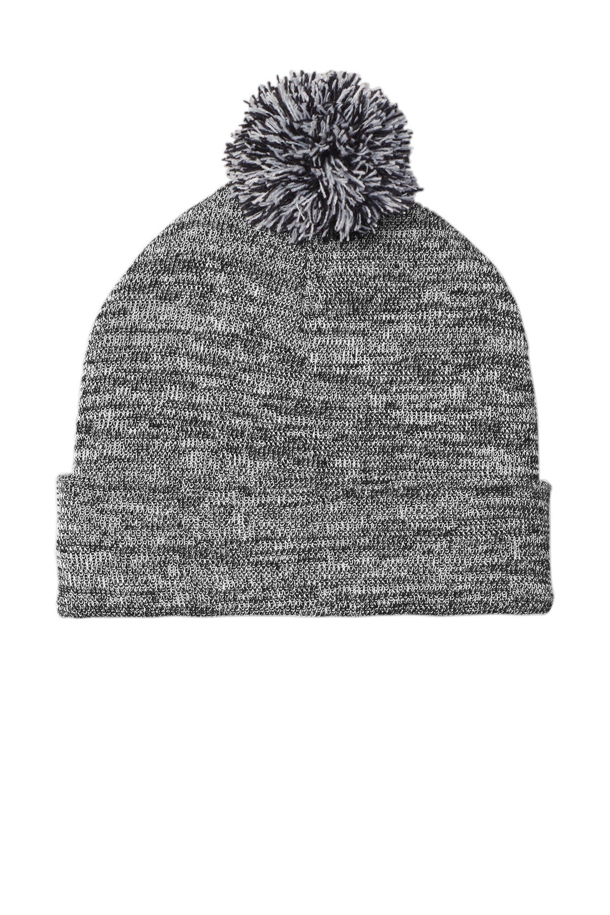 Sport-Tek ® Heather Pom Pom Beanie